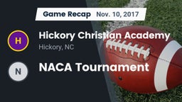 Recap: Hickory Christian Academy  vs. NACA Tournament 2017
