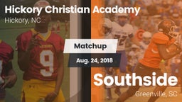 Matchup: Hickory Christian vs. Southside  2018