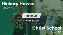 Matchup: Hickory Hawks vs. Christ School 2019