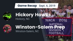 Recap: Hickory Hawks  vs. Winston-Salem Prep  2019
