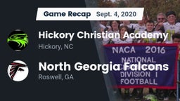 Recap: Hickory Christian Academy vs. North Georgia Falcons 2020