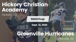 Matchup: Hickory Hawks vs. Greenville Hurricanes 2020