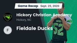 Recap: Hickory Christian Academy vs. Fieldale Ducks 2020