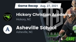 Recap: Hickory Christian Academy vs. Asheville School 2021