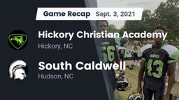 Recap: Hickory Christian Academy vs. South Caldwell  2021