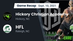 Recap: Hickory Christian Academy vs. HFL 2021