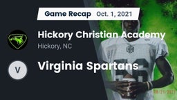 Recap: Hickory Christian Academy vs. Virginia Spartans 2021