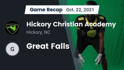Recap: Hickory Christian Academy vs. Great Falls 2021