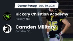 Recap: Hickory Christian Academy vs. Camden Military  2021