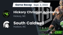 Recap: Hickory Christian Academy vs. South Caldwell  2022