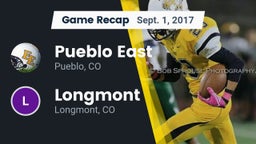 Recap: Pueblo East  vs. Longmont  2017
