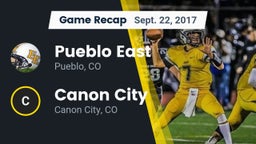 Recap: Pueblo East  vs. Canon City  2017