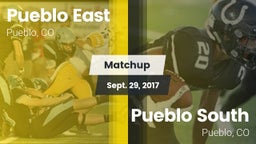 Matchup: Pueblo East High vs. Pueblo South  2017