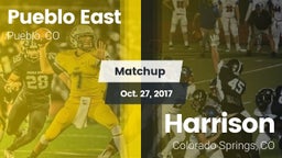Matchup: Pueblo East High vs. Harrison  2017