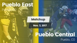 Matchup: Pueblo East High vs. Pueblo Central  2017