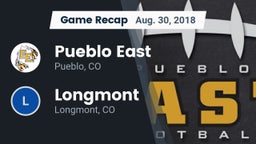 Recap: Pueblo East  vs. Longmont  2018