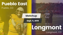 Matchup: Pueblo East High vs. Longmont  2019