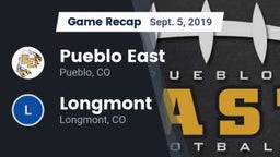 Recap: Pueblo East  vs. Longmont  2019