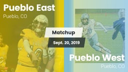 Matchup: Pueblo East High vs. Pueblo West  2019