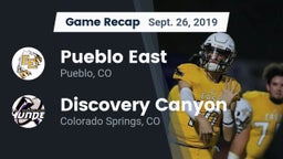 Recap: Pueblo East  vs. Discovery Canyon  2019