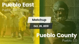 Matchup: Pueblo East High vs. Pueblo County  2019