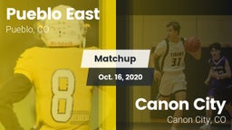 Matchup: Pueblo East High vs. Canon City  2020