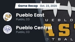 Recap: Pueblo East  vs. Pueblo Central  2020