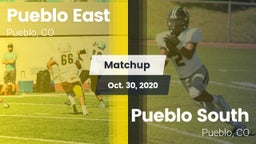 Matchup: Pueblo East High vs. Pueblo South  2020
