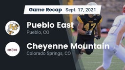 Recap: Pueblo East  vs. Cheyenne Mountain  2021