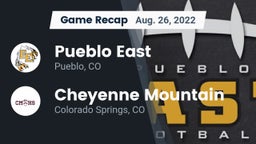 Recap: Pueblo East  vs. Cheyenne Mountain  2022
