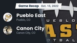 Recap: Pueblo East  vs. Canon City  2022