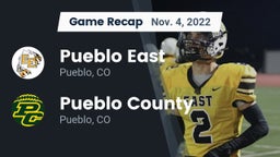 Recap: Pueblo East  vs. Pueblo County  2022