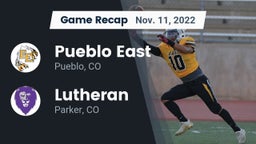 Recap: Pueblo East  vs. Lutheran  2022