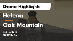 Helena  vs Oak Mountain  Game Highlights - Feb 3, 2017