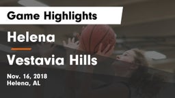 Helena  vs Vestavia Hills  Game Highlights - Nov. 16, 2018