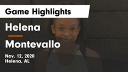 Helena  vs Montevallo  Game Highlights - Nov. 12, 2020