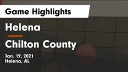 Helena  vs Chilton County  Game Highlights - Jan. 19, 2021