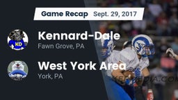 Recap: Kennard-Dale  vs. West York Area  2017