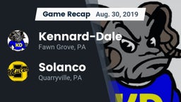 Recap: Kennard-Dale  vs. Solanco  2019