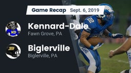 Recap: Kennard-Dale  vs. Biglerville  2019