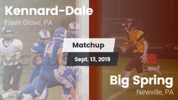 Matchup: Kennard-Dale High vs. Big Spring  2019