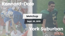 Matchup: Kennard-Dale High vs. York Suburban  2019