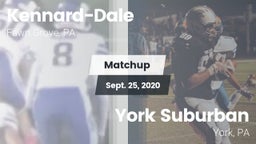 Matchup: Kennard-Dale High vs. York Suburban  2020