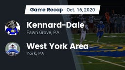 Recap: Kennard-Dale  vs. West York Area  2020