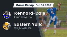 Recap: Kennard-Dale  vs. Eastern York  2020