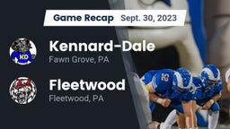 Recap: Kennard-Dale  vs. Fleetwood  2023