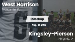Matchup: West Harrison High vs. Kingsley-Pierson  2018