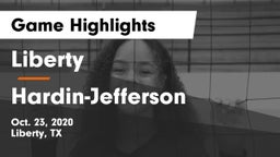 Liberty  vs Hardin-Jefferson  Game Highlights - Oct. 23, 2020