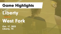 Liberty  vs West Fork  Game Highlights - Oct. 17, 2023
