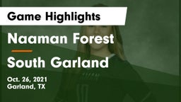 Naaman Forest  vs South Garland  Game Highlights - Oct. 26, 2021